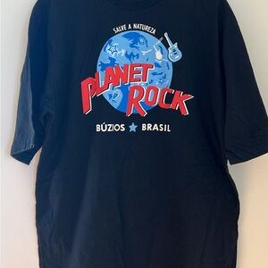 Vintage Planet Rock Graphic Tee - Brasil